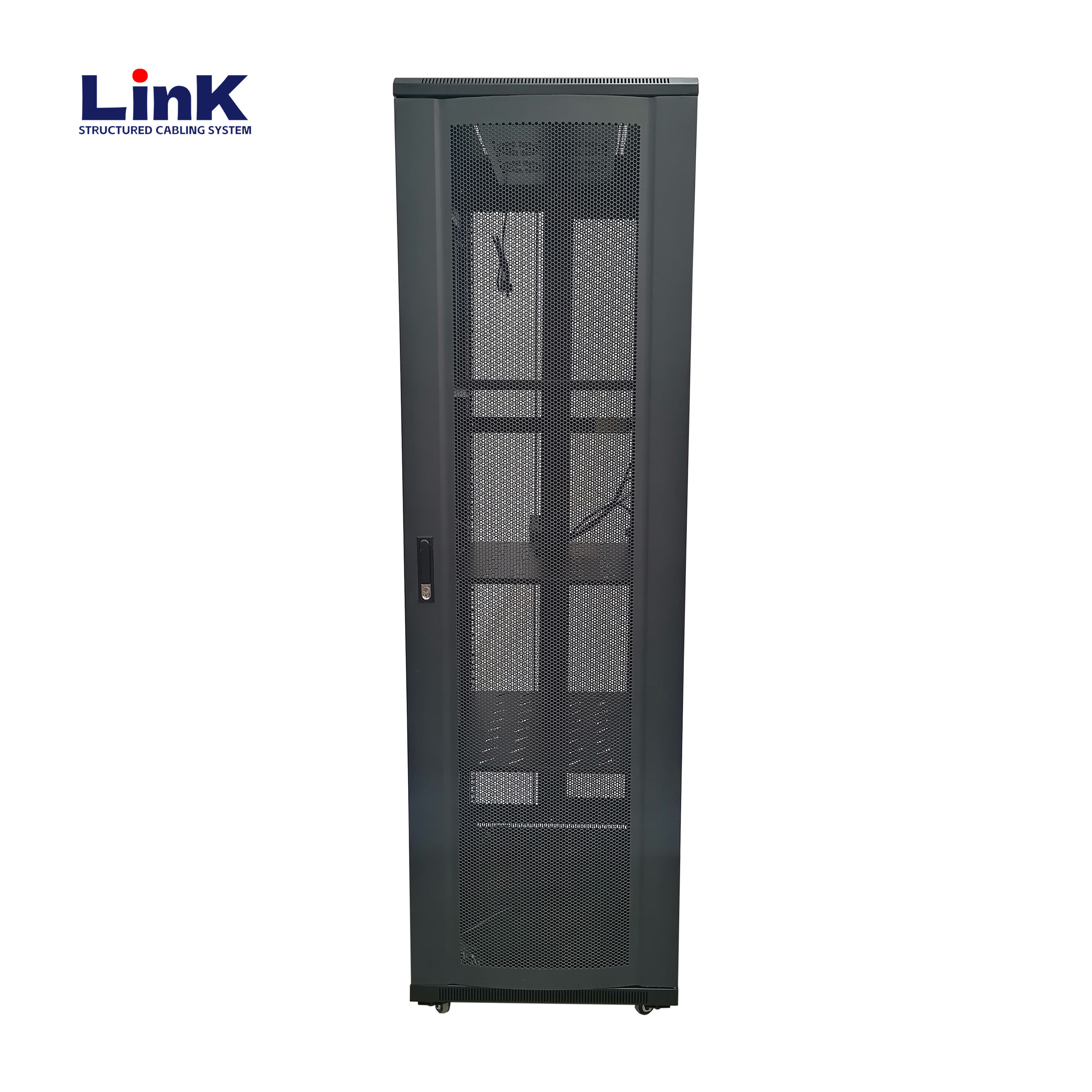 Armoire de rack de serveur de haute qualité 42u It Armoire de serveur de centre de données avec roulettes