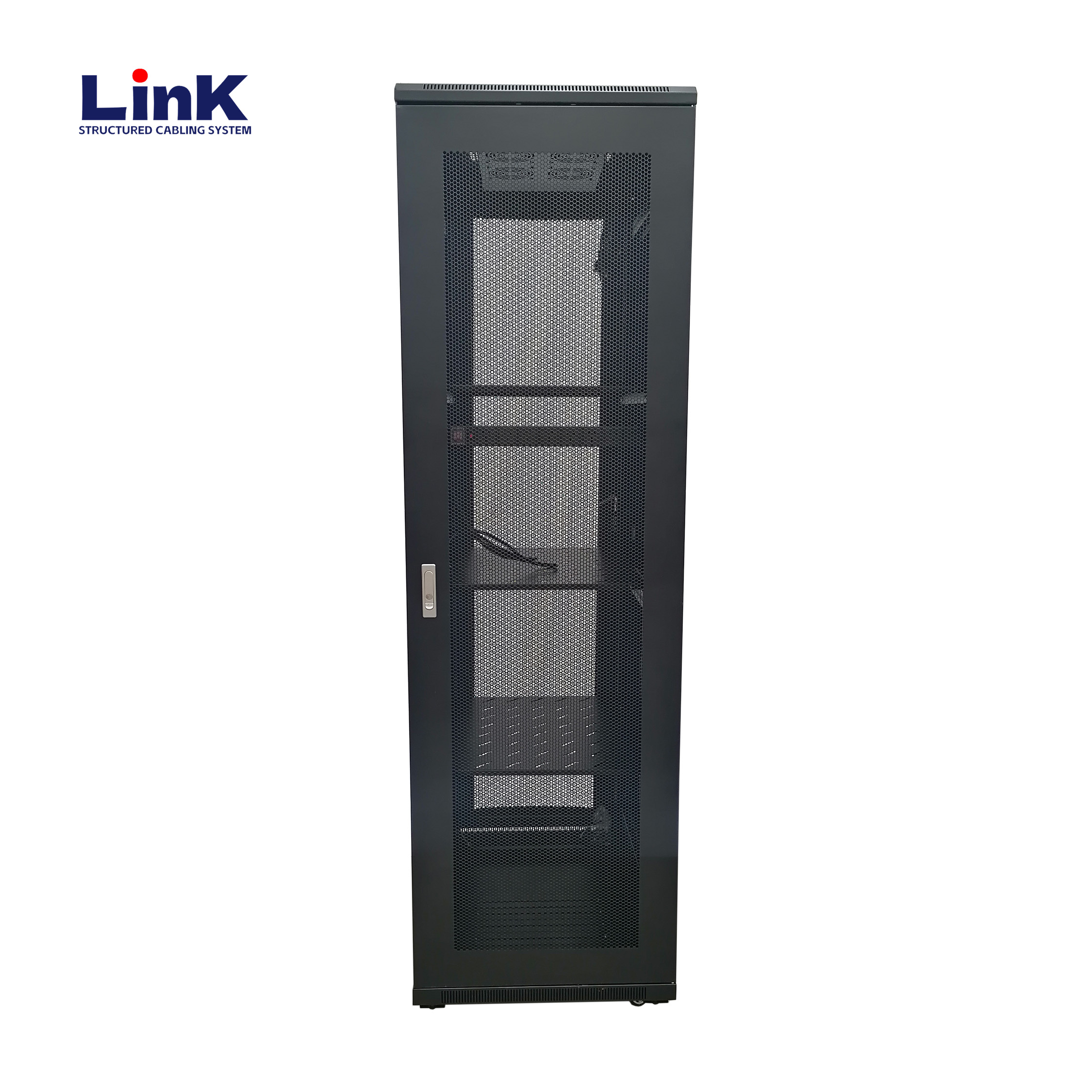 Armoire de rack de serveur de haute qualité 42u It Armoire de serveur de centre de données avec roulettes